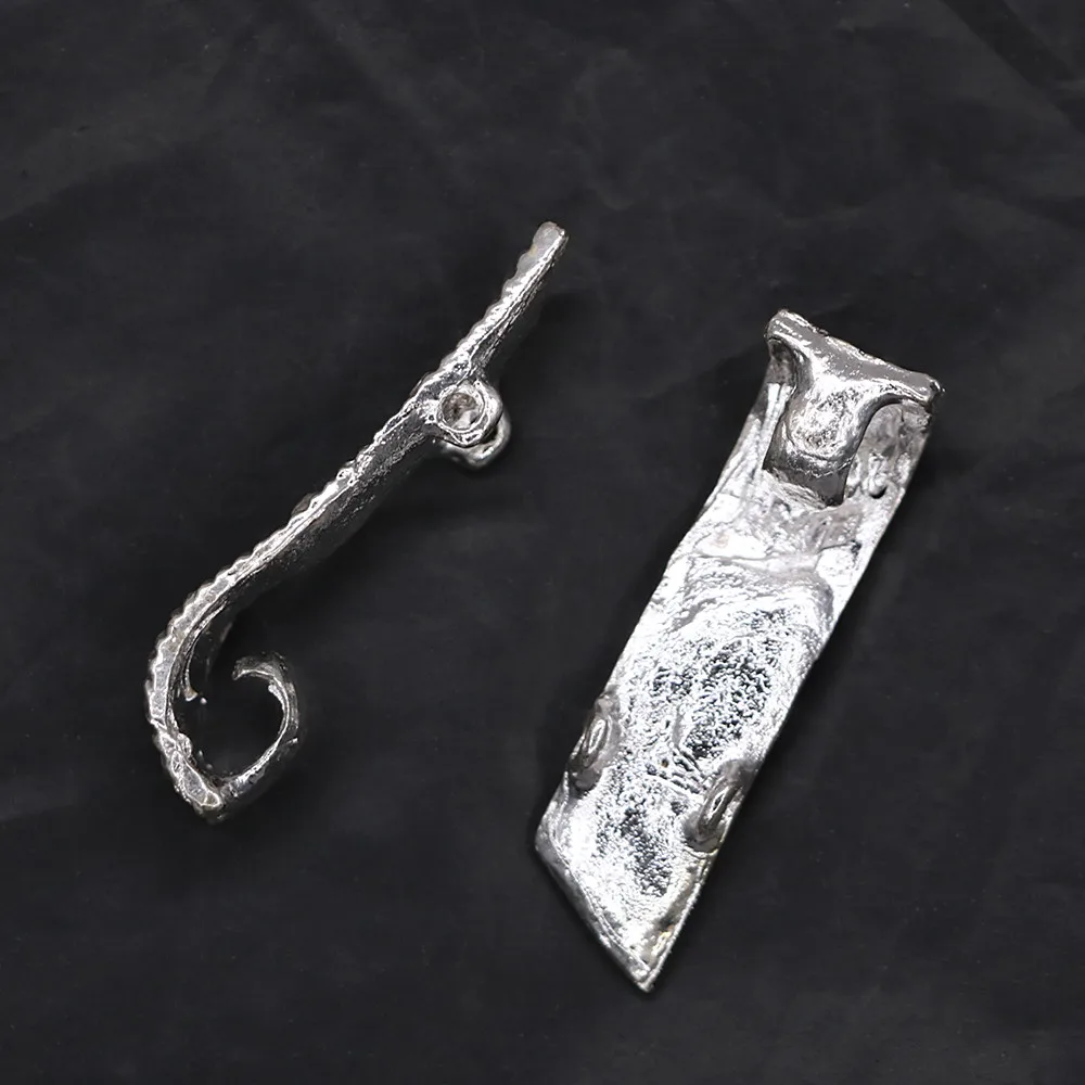 Хорошее качество 76 мм металлические стразы пуговицы для украшения свитера