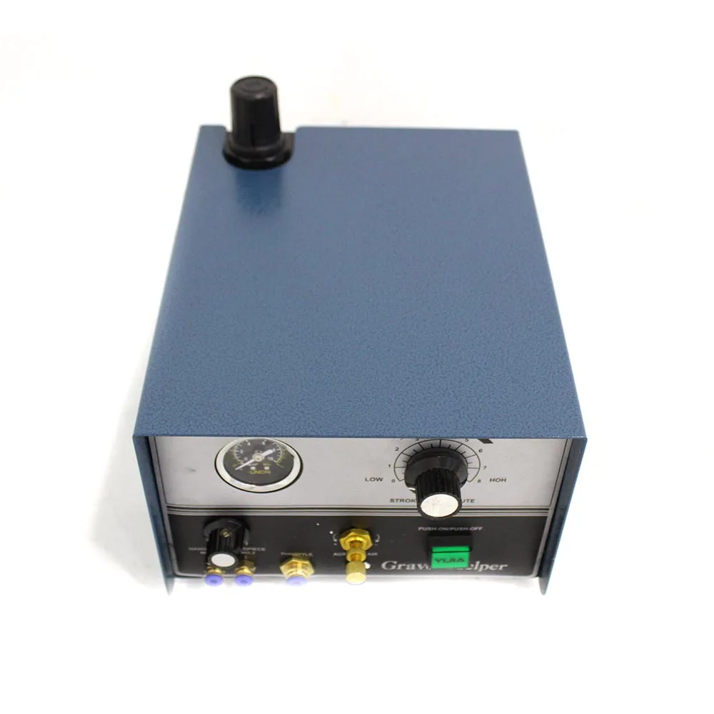 НОВЫЙ Пневматический гравировальный станок двухсторонний инструмент для