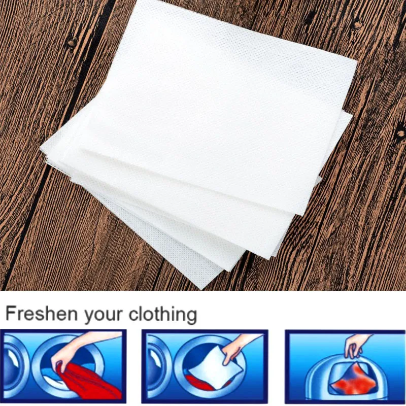 10 шт. бумага для стирки в стиральной машине|Шарики и диски стирки| |