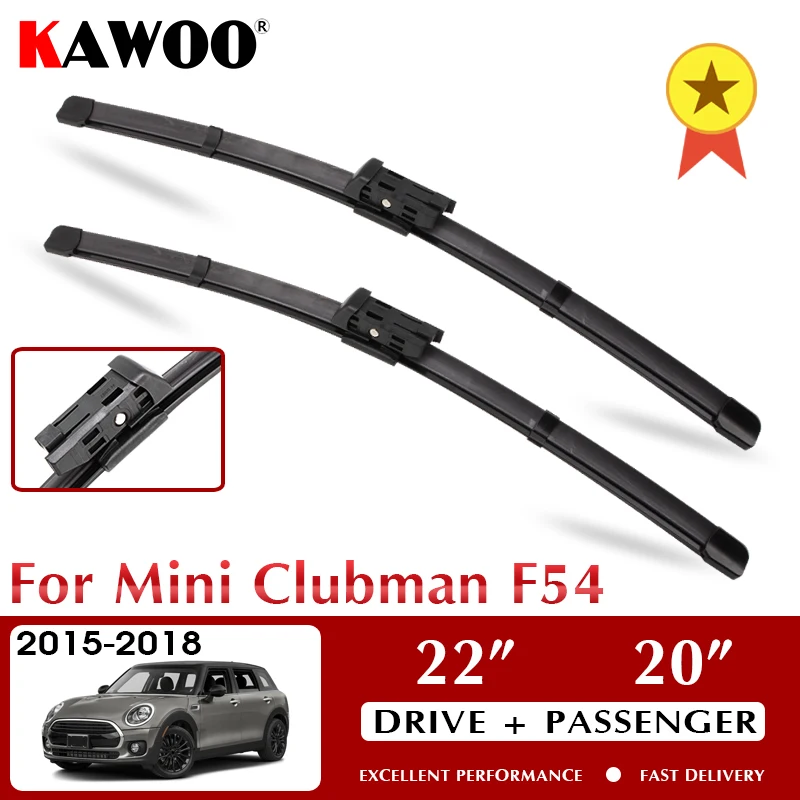

Car Wiper Front Car Wiper Blades For Mini Clubman F54 2015 2016 2017 2018 Windshield Windscreen Window 22"+20" LHD RHD