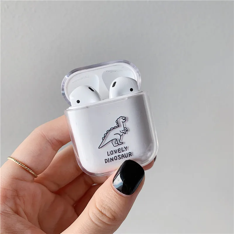 Style 19 Милый мультяшный чехол для Apple Airpods Роскошный прозрачный Buletooth защитный чехол для наушников для Air pods 2 Чехол модный жесткий чехол - Цвет: Style 19