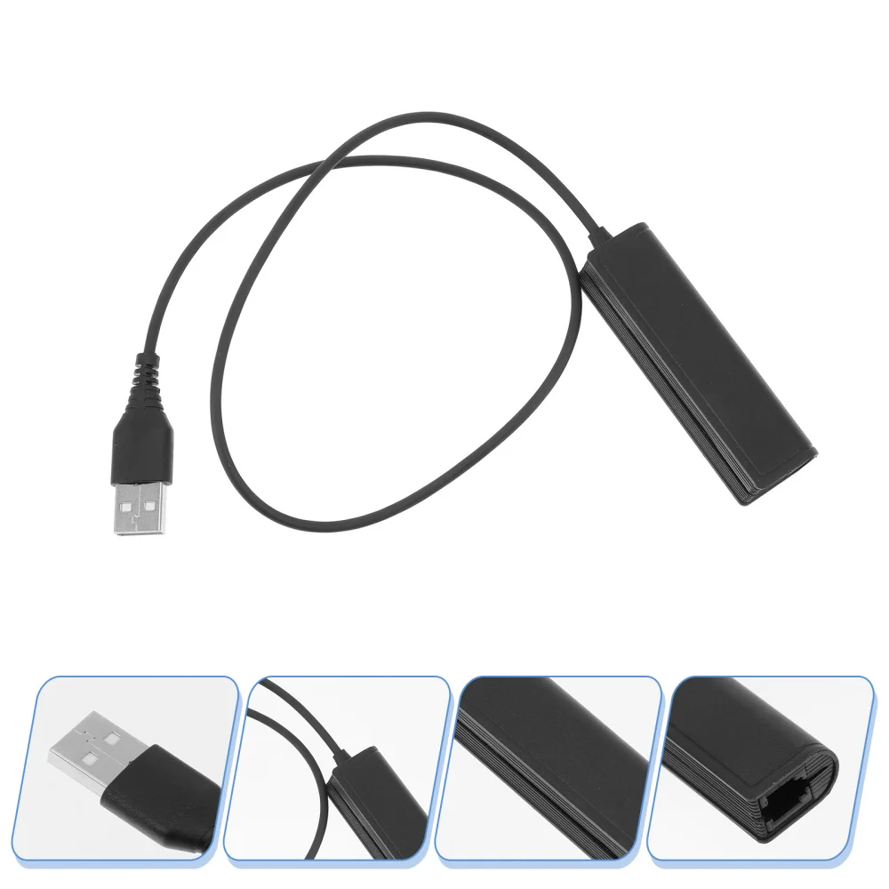 

Штекер USB для компьютера, ПК, ноутбука, переходник RJ9 для гарнитуры