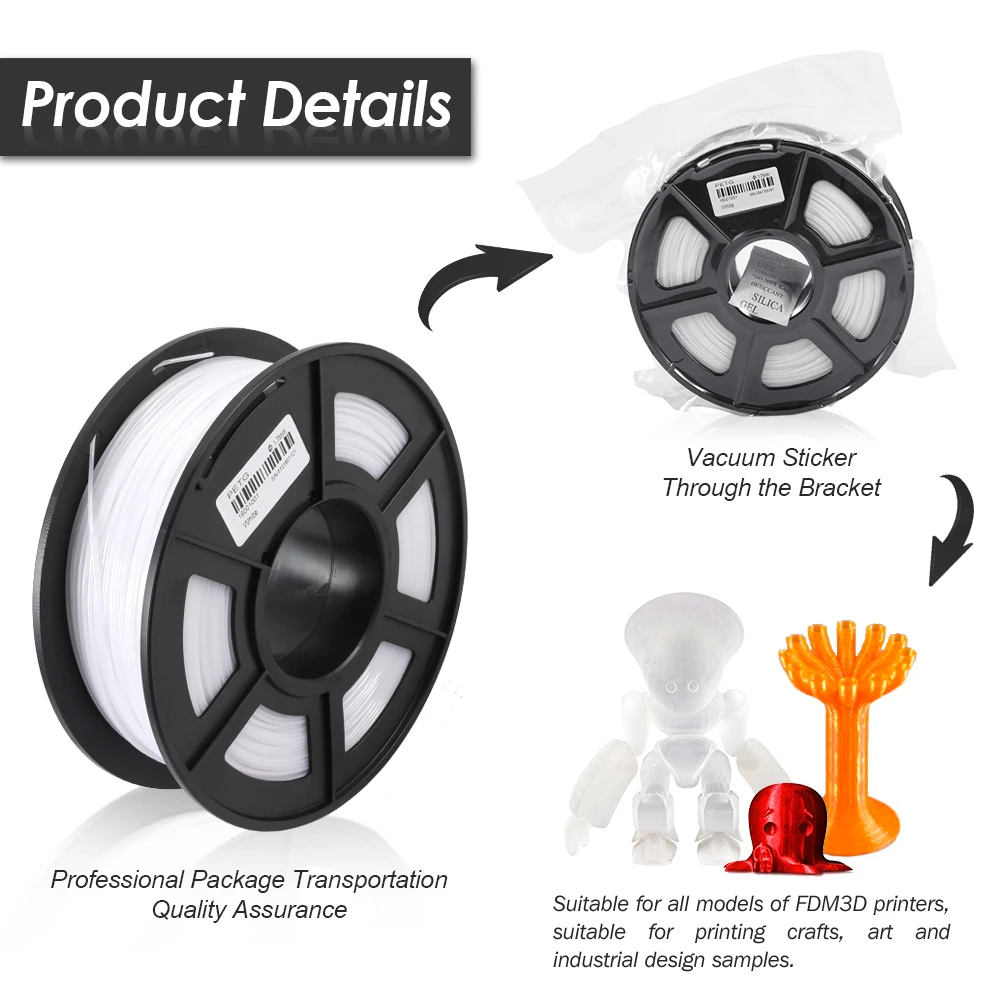 Enotepad PETG 3D принтеры нити 1 75 мм кг 2.2lbs катушки Эти сооружения материал заправка