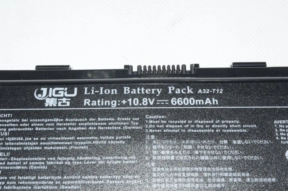 JIGU 6 ячеек X51L X51R X51RL Аккумулятор для ноутбука ASUS A32-X51 90-NQK1B1000Y A32-T12 T12Fg T12Ug X51C X51H