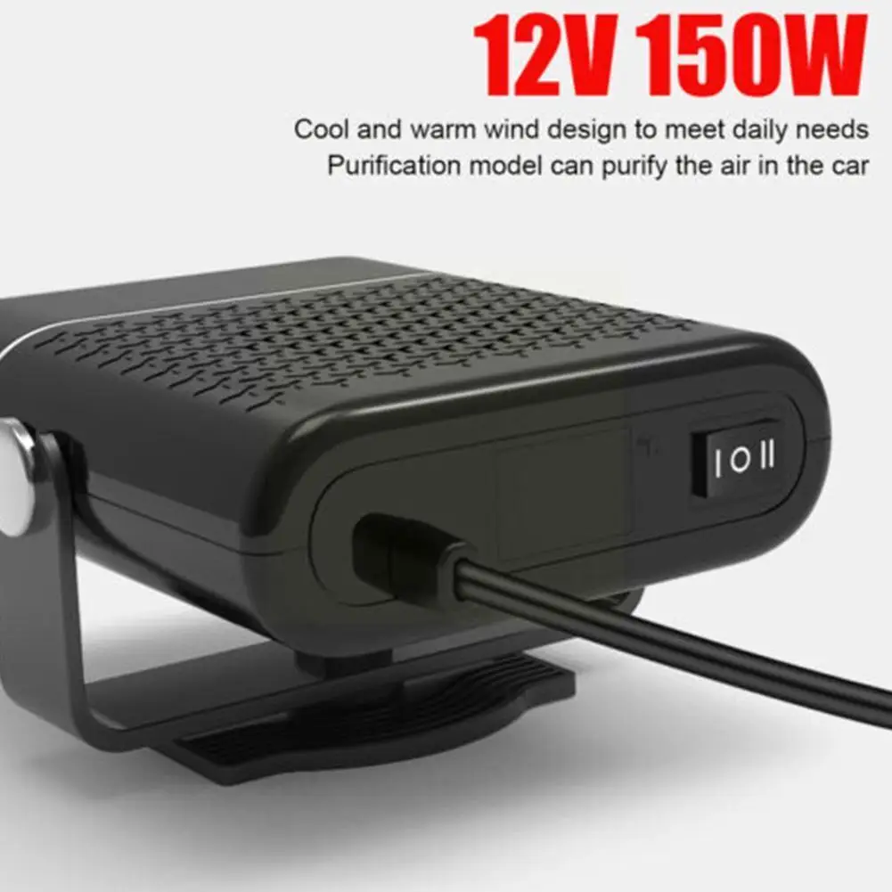 Автомобильный обогреватель 12 В маленький автомобильный антизапотеватель