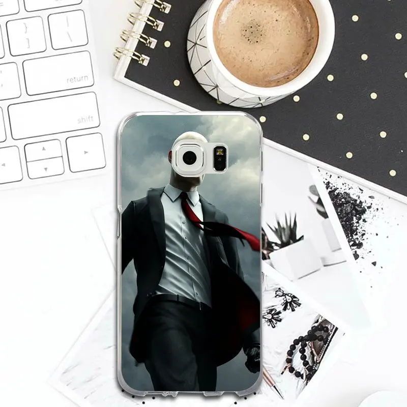 Hitman 2 Agent 47 Soft TPU Phone Case for Samsung Galaxy S2 S3 S4 S5 Mini S6 S7 Edge S8 S9 S10 Plus Lite Note 8 9 Coque Fundas |