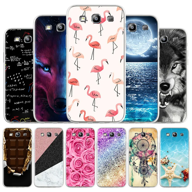 

TPU Sillione Case For Samsung S3 Case Back Cover Fundas On Samsung Galaxy S III S3 Neo I9300 4.8 inch Cartoon Shell Bumper Capa