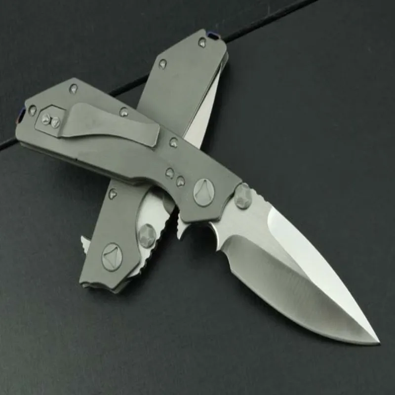 

Folding Knife High End Titanium D2 Sharp Blade High Hardness Gift For Men Tactical Outdoor Hunting Camping Survial EDC tool