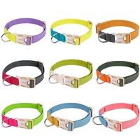 new pet collars two color dog collars pet products