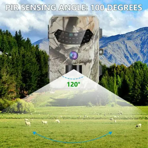 Видеокамера EastVita 12MP HD 1080P IP66 водонепроницаемая камера для разведки дикой природы