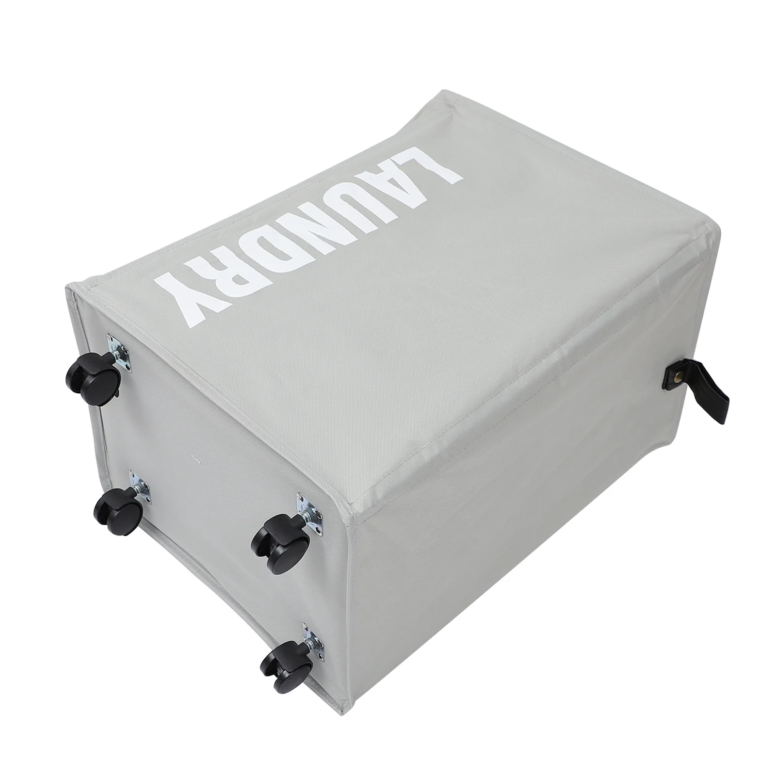 

1 шт. складная корзина для хранения белья из ткани Оксфорд с крышкой и колесиком