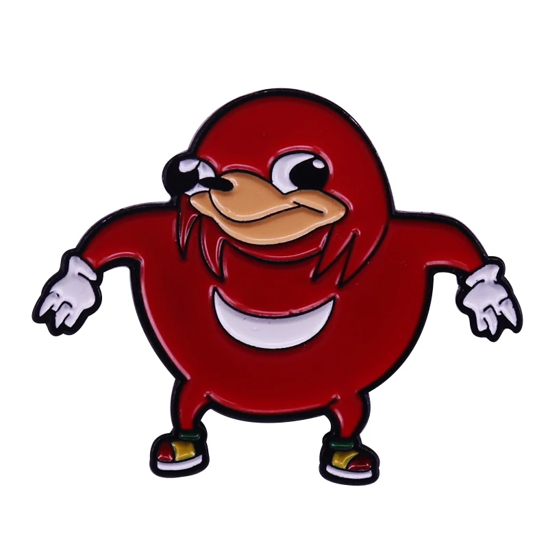 Значок с угаданскими костяшками знаете ли вы Da Wae Sonic Забавный аксессуар для мема