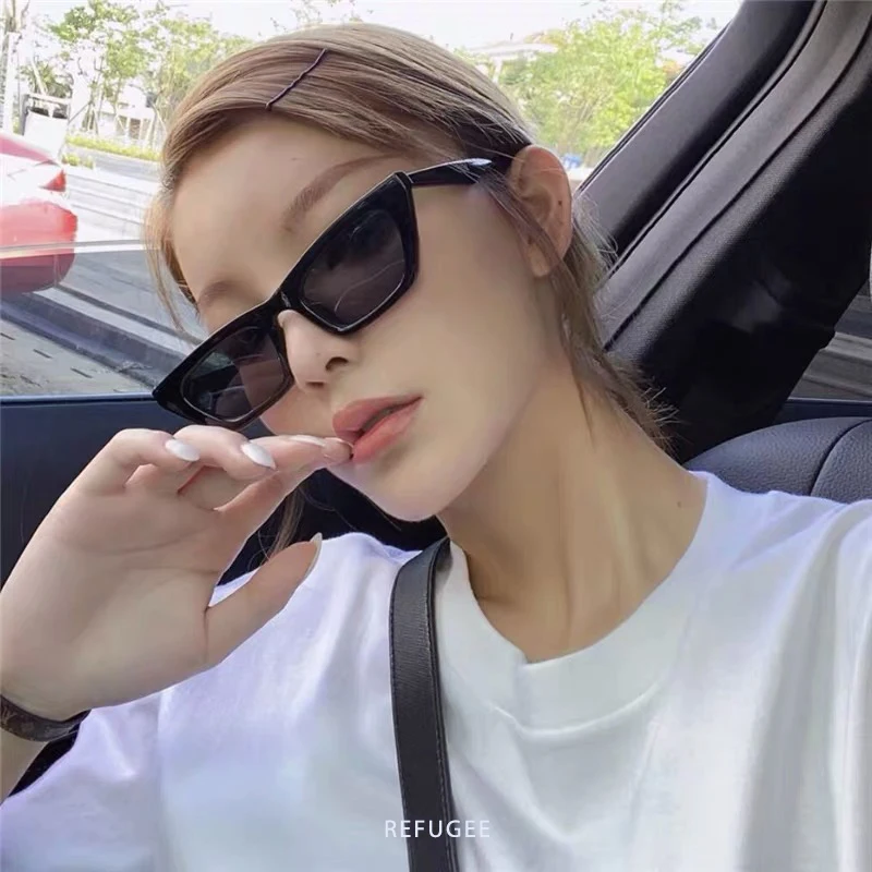 

RE Design Small Frame Triangle Sunglasses Anti UV400 Women Fashion Sunglasses Anti Blue Fashion Glasses New 2021