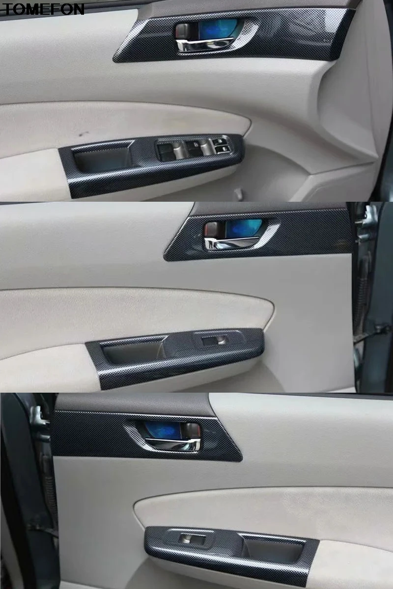TOMEFON для Jeep Grand Cherokee 2014 2015 ABS углеродная внутренняя ручка Панель AC вентиляционная