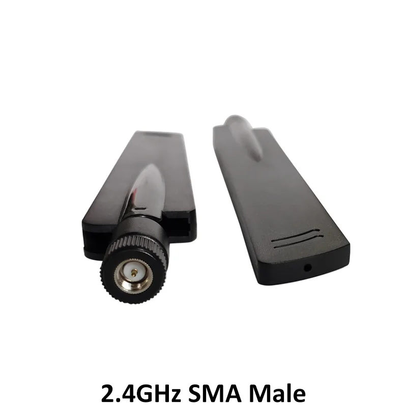 GRANDWISDOM 5pcs 2.4G antenna 8dbi sma male wlan wifi 2.4ghz antene IPX ipex 1 SMA female pigtail Extension Cable iot antena
