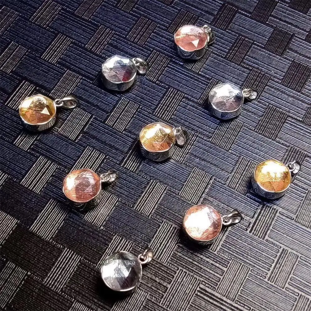 Ожерелье из натурального железа с подвеской метеорита для женщин и мужчин Звезда