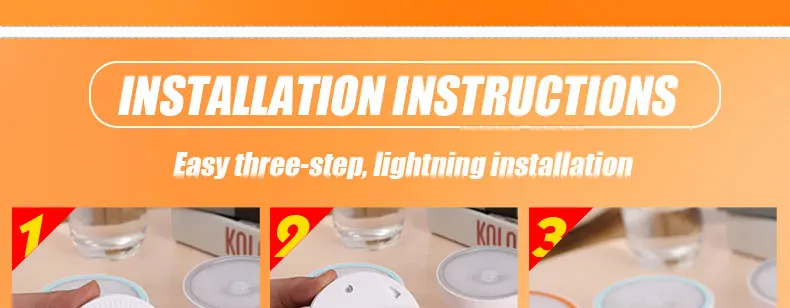 Onefire Night Light Туалет / WC светодиодные датчики движения Лампа с датчиком движения с батарейным питанием Переключатель освещения шкафа / шкафа