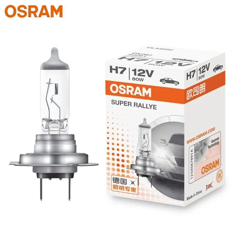 OSRAM H7 светодиодные лампы H1 H3 H8 H4 H11 стандартные автомобильные H27 HIR2 9012 HB4 9006 HB3 9005