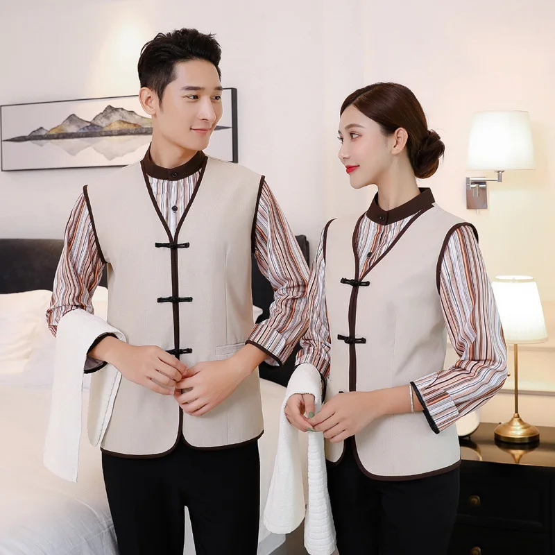 Чистая одежда для уборки дома с длинным рукавом |