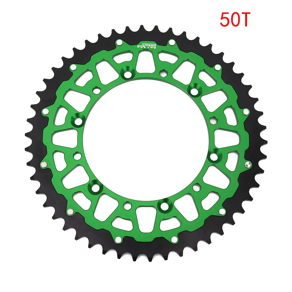 Задняя цепная Звездочка для мотоцикла KAWASAKI KX125 KDX200 KX250 KX500 KX KLX KDX RMZ 125 200 250 500 42 48 49 50