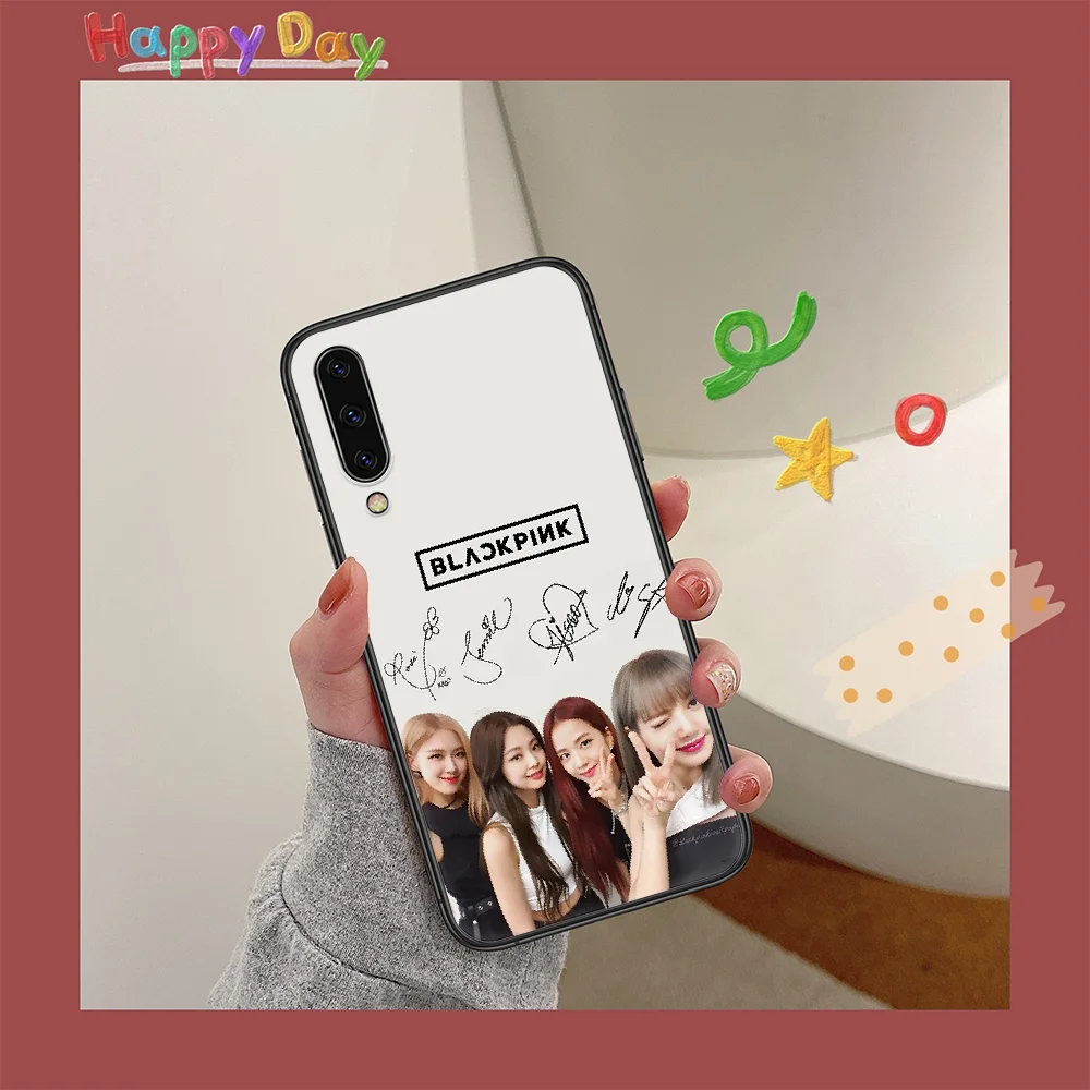 

BlackPinks Kpop Phone Case For Samsung Galaxy A10 A20 A30 E A40 A50 A51 A70 A71 A J 5 6 7 8 2016 2017 2018 black Coque Fashion