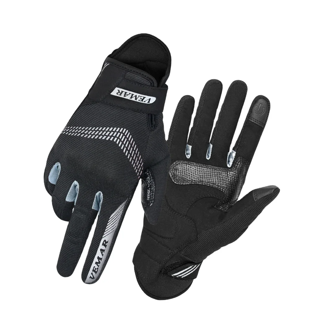 

Перчатки Vemar мужские сетчатые для мотокросса, лыжные перчатки MX DH для езды на мотоцикле и велосипеде по бездорожью, с сенсорным экраном, для подарка, для езды на мотоцикле и квадроцикле, для лета