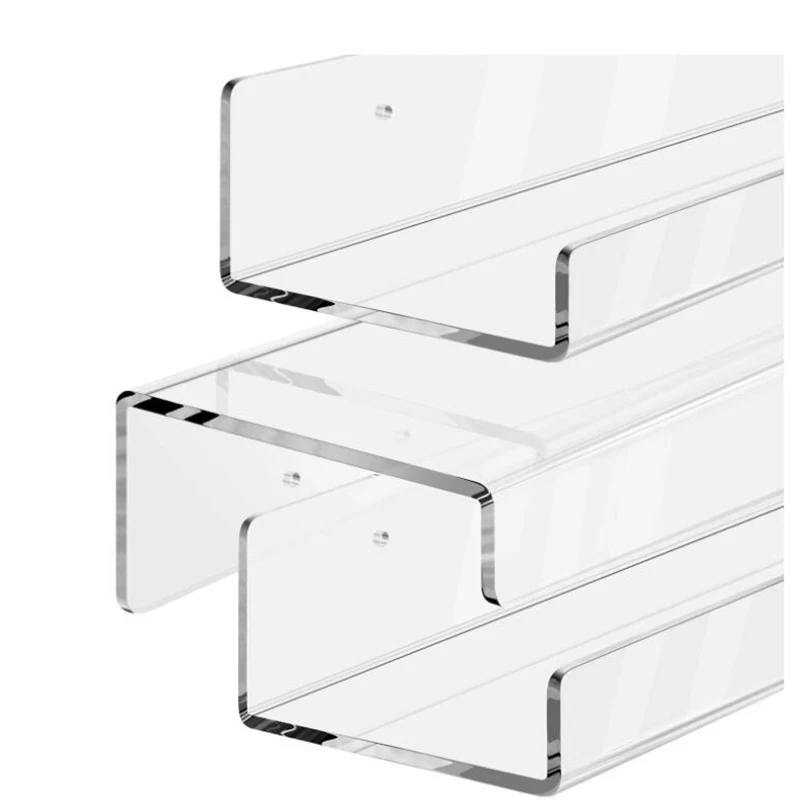 acrylic album record holderclear lp vinyl cd stand display shelf wall mountliving room office school free global shipping
