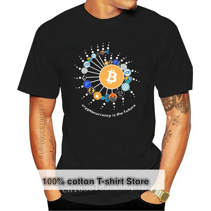 

Cryptocurrency Bitcoin ethereum litecoin camiseta.