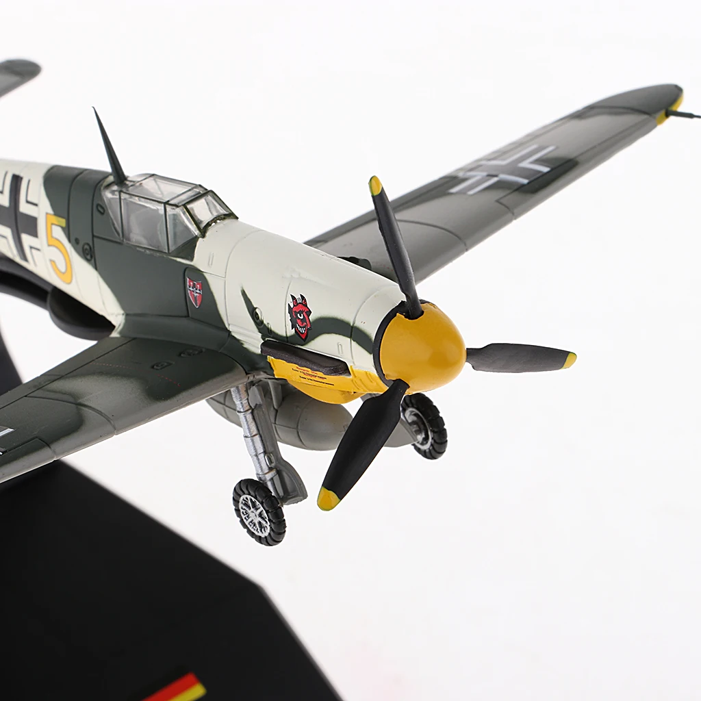 Diecast военный боец 1/72/Me 109 самолет вертолет сделай сам домашний декор|Наборы для