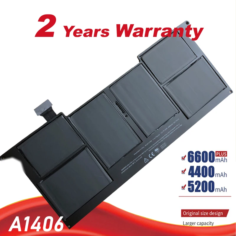 

New laptop Battery for Apple MacBook Air 11" A1465 2012 A1370 2011 production Replace A1406 A1495 battery Free shipping