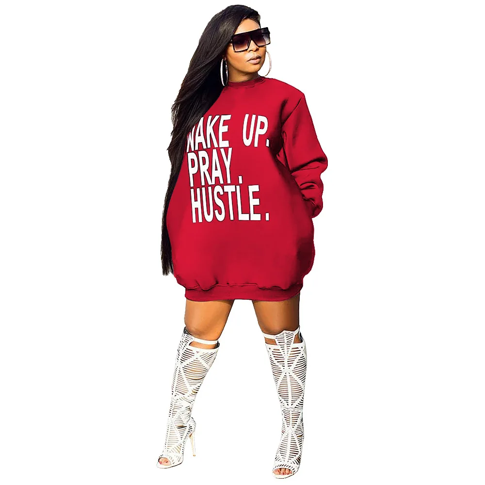 Новинка забавные женские толстовки с капюшоном и надписью WAKE UP PRAY HUSTLE Хлопковый