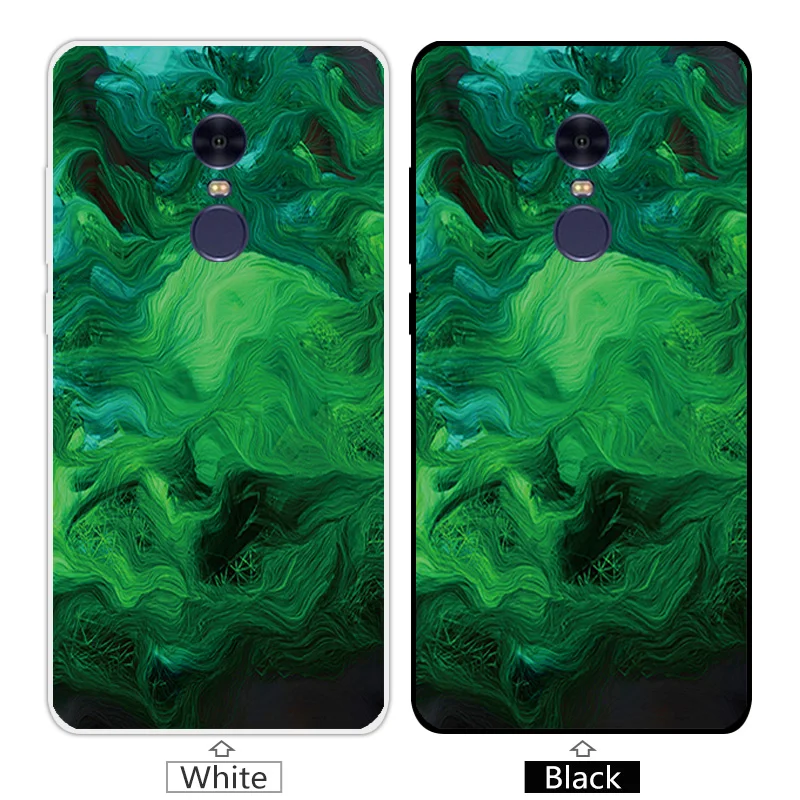 For Xiaomi Redmi Note 4 Note4 Case Soft Silicone note note4 Phone Green Back Cover for xaomi mi 5.5&quot Coque |