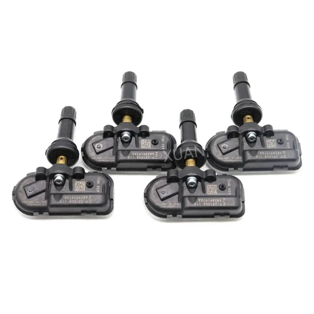 XUAN 1 шт. датчик давления в шинах TPMS 68157568AA для Ram 1500 2500 3500 Jeep Cherokee 434 МГц 2014-2020 68239720AA |