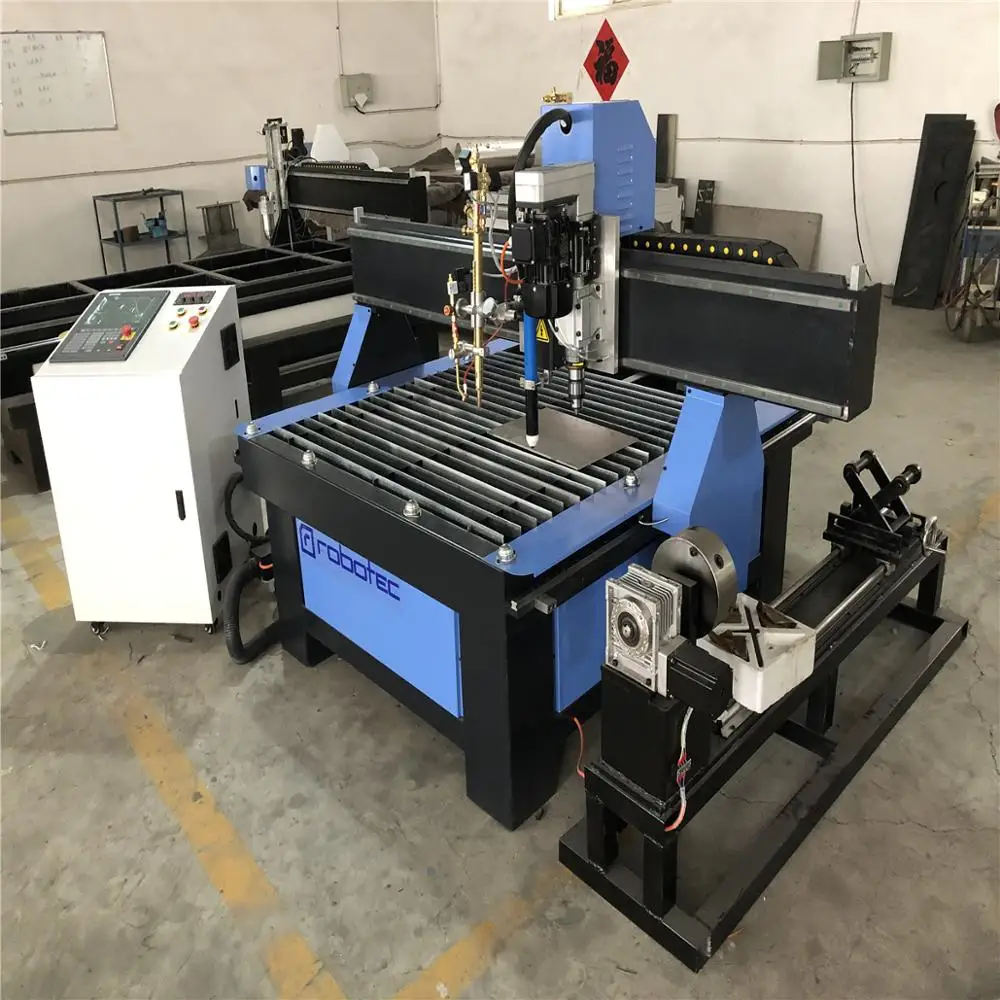 Хобби cnc плазменный резак 1212 Малый 1530 лист металла плазменной резки для стальной