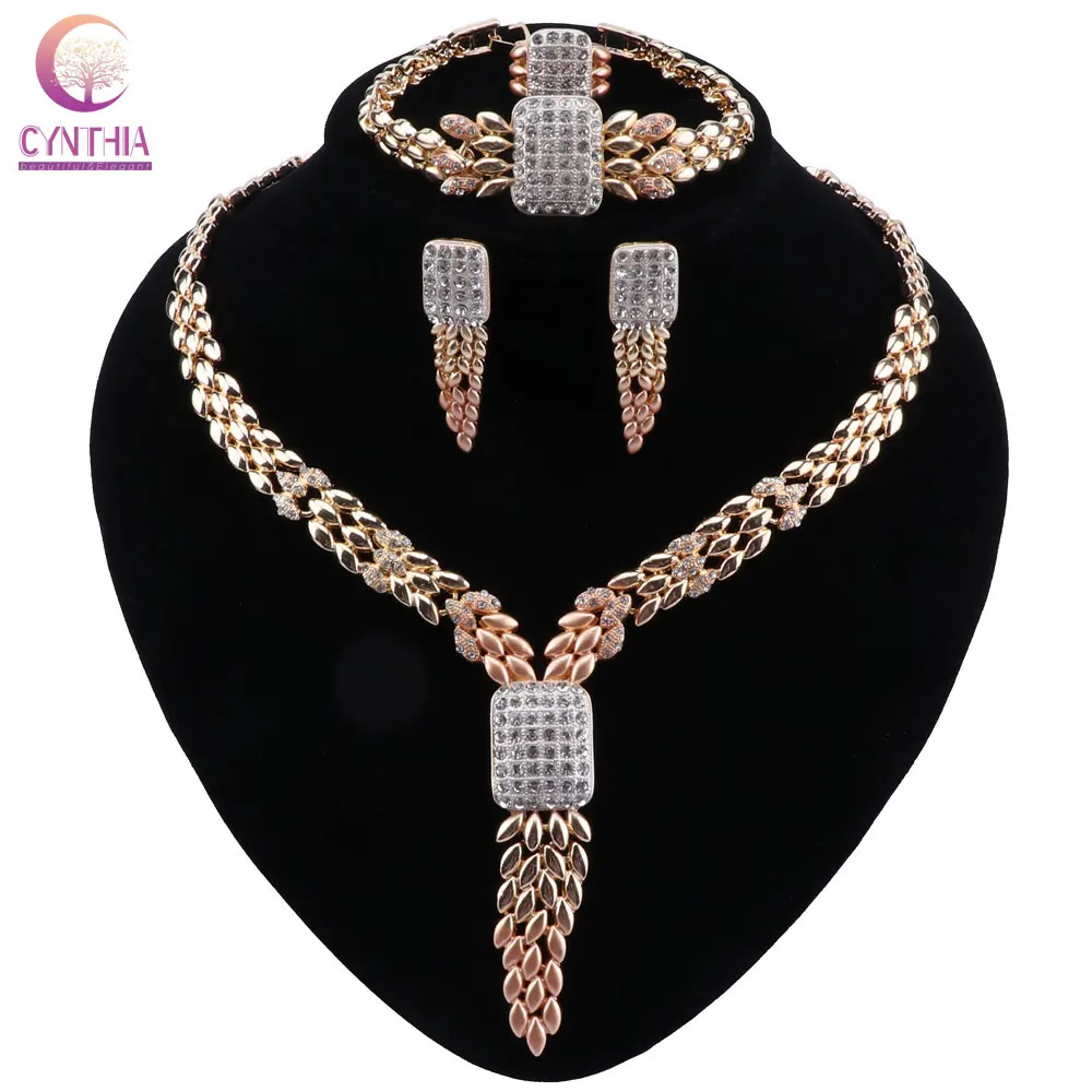 CYNTHIA свадебный подарок нигерийские Свадебные африканские бусы ювелирный набор