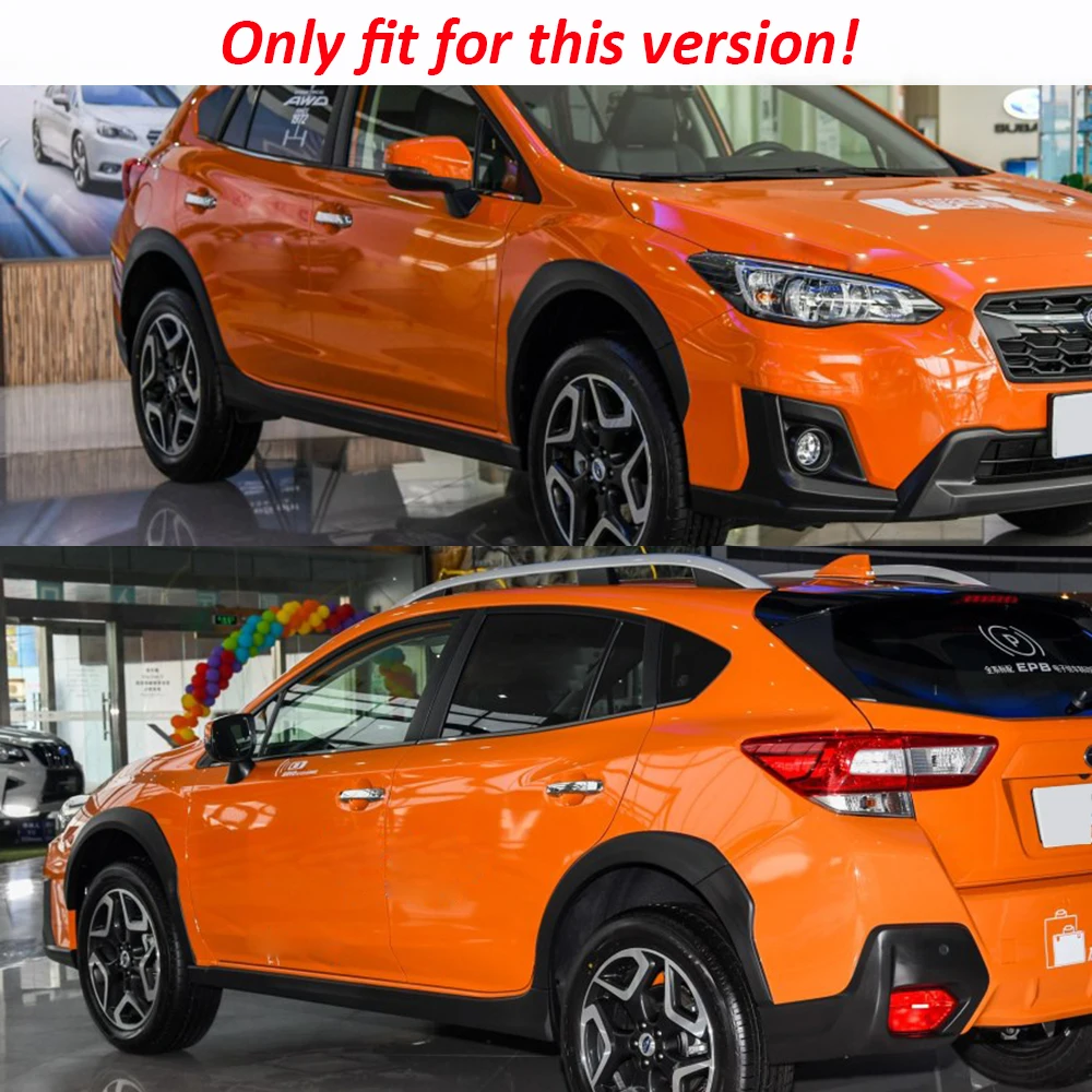 2 шт./компл. Накладка для Subaru XV 2018 2019 хэтчбек задний фонарь противотуманная фара