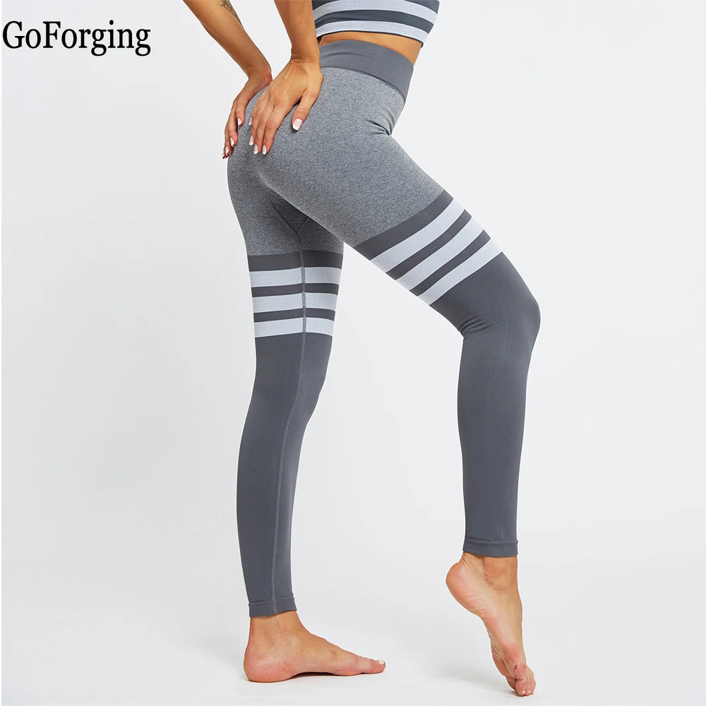 

Woman High Waist Yoga Leggings Fitness Seamless Yoga Tight Pants Workout Jogging Exercise Athletic Sports Gym Legging Activewear