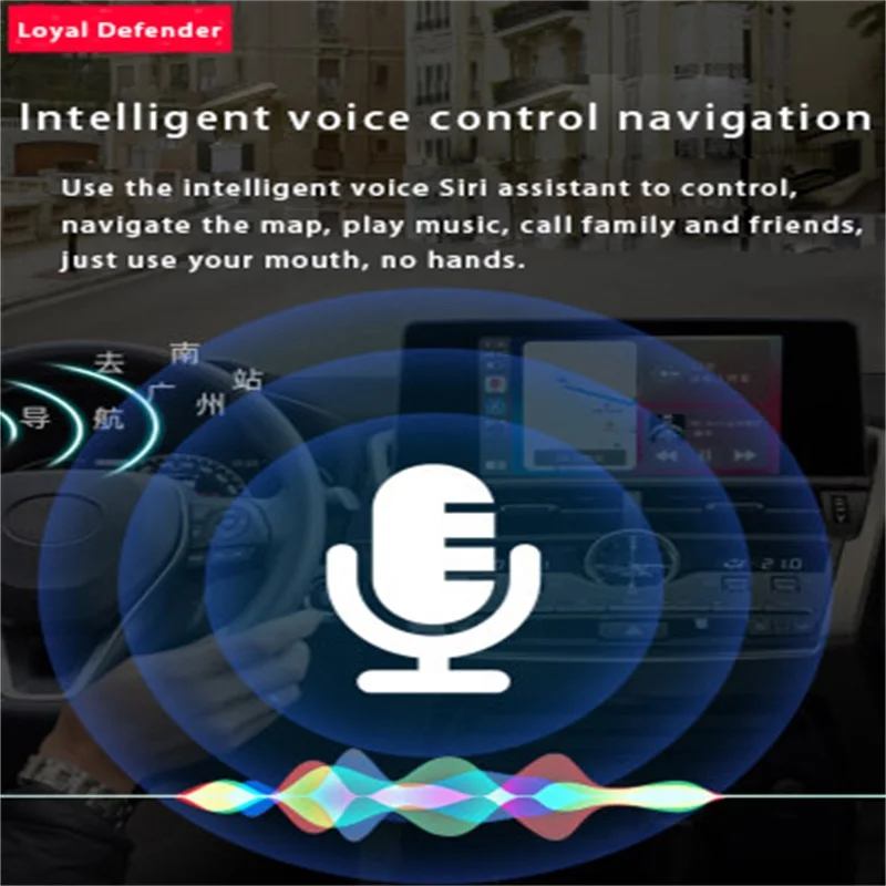 ЛОЯЛЬНЫЙ защитник Carplay беспроводной Apple Iphone модельная коробка для Toyota Honda Nissan Mazda