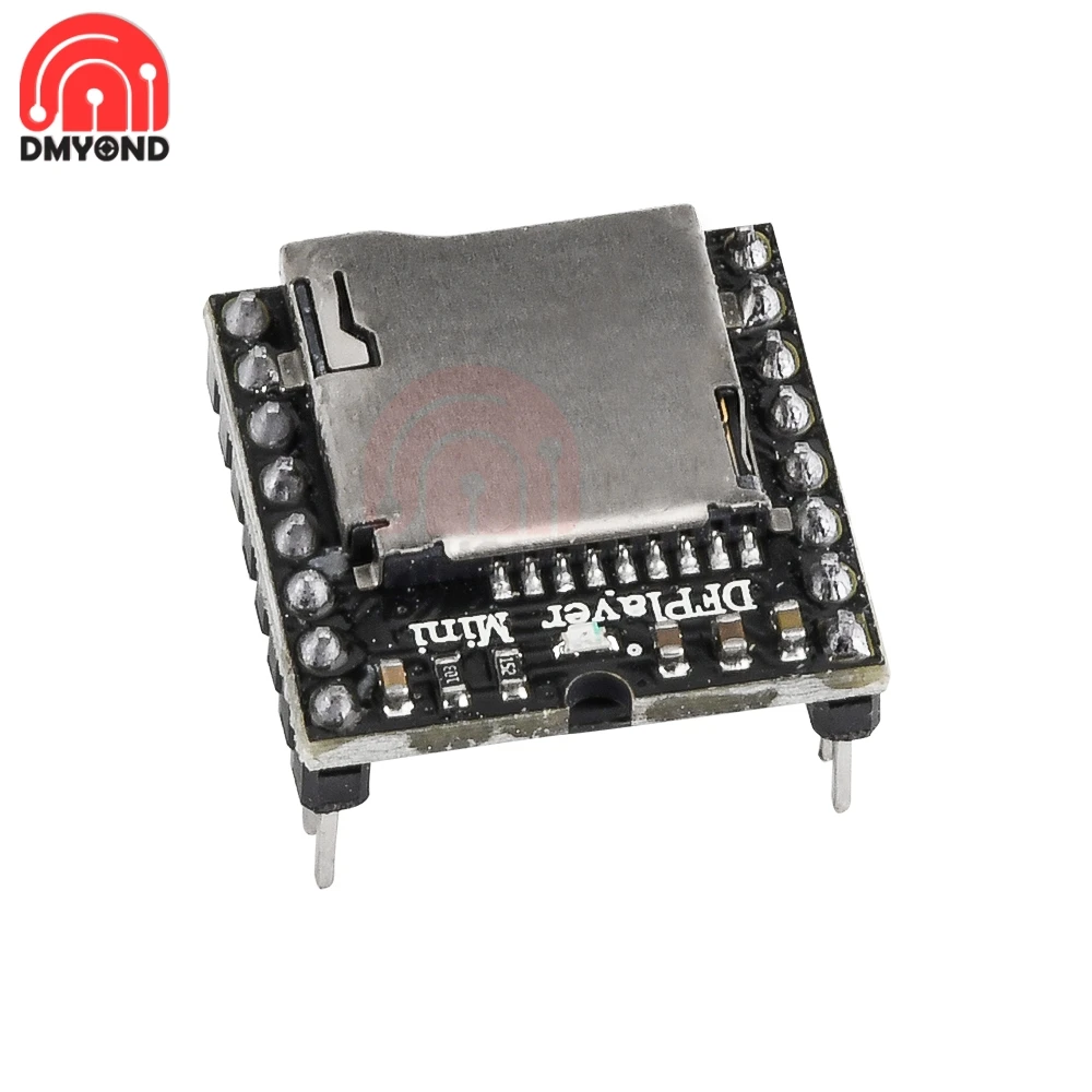 1Pcs DFPlayer Mini MP3 Player Module Voice Decode Board For Arduino Supporting TF Card U-Disk IO/Serial Port/AD | Инструменты