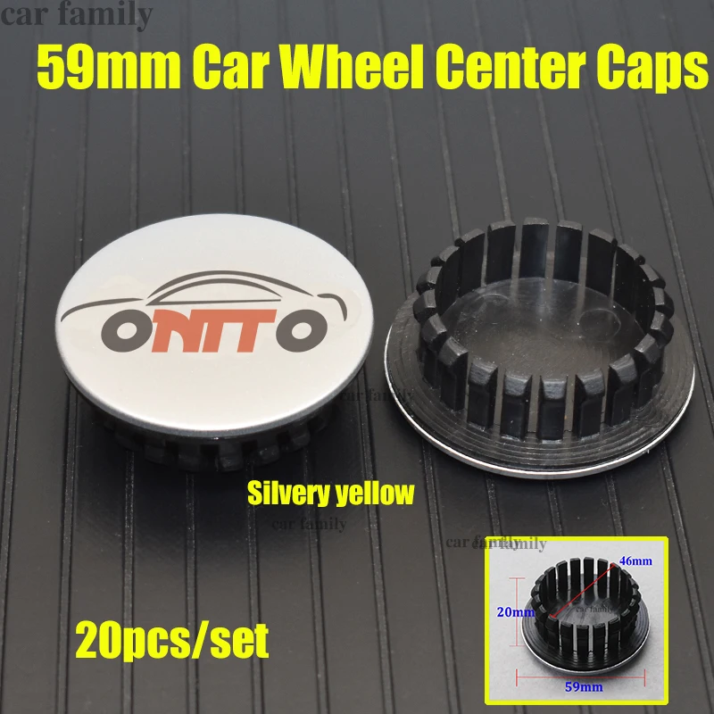 

59mm For lanos orlando captiva lacetti aveo niva 20Pcs Car Wheel Hub Center Caps Rims Auto Wheel Hub Covers Logo