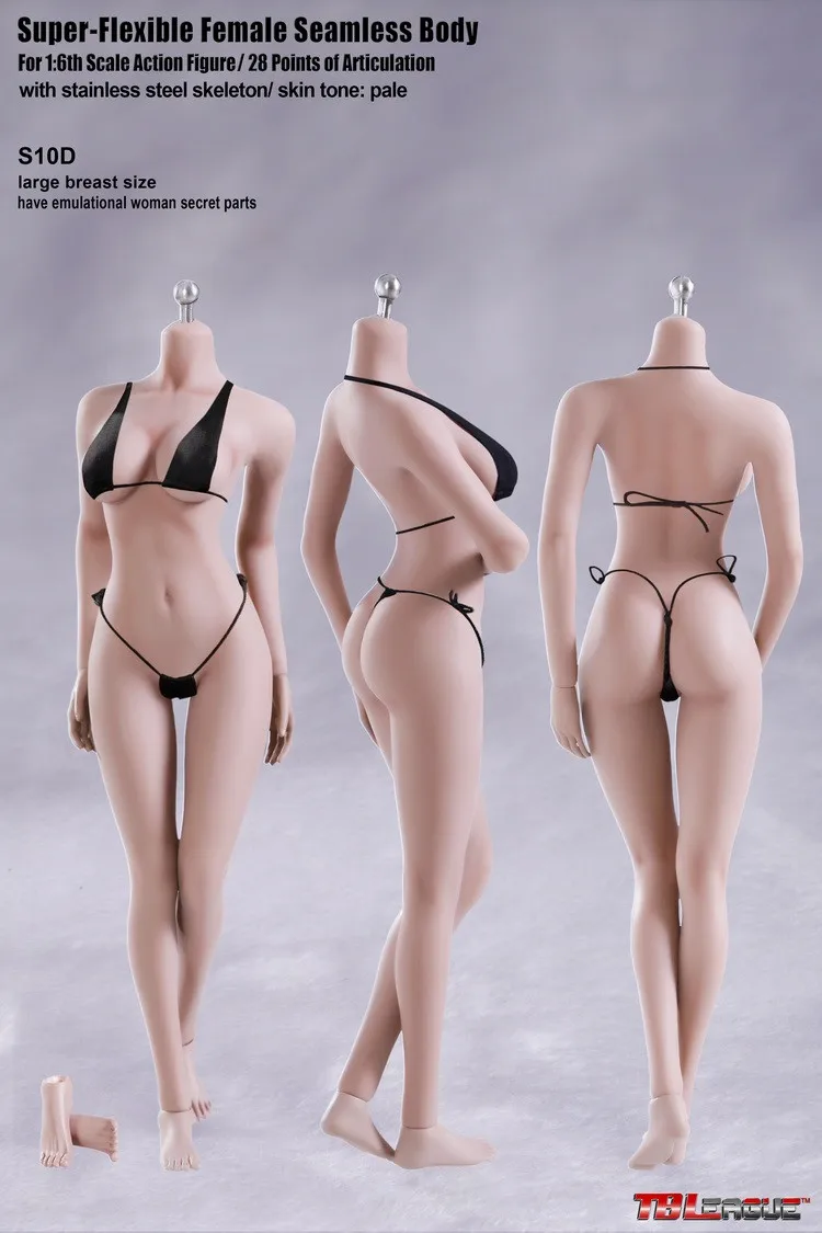 Body no clothes Супер Duck1/6 комплектов 029 милый костюм для косплея для девочек, скульптура головы, тело, кожаное платье для 12 дюймов, сделай сам, мягкие фигурки - Цвет: Body no clothes