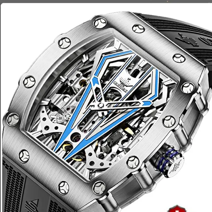 

Часы мужские автоматические, брендовые роскошные механические водонепроницаемые с сапфировым зеркалом и автоматическим движением