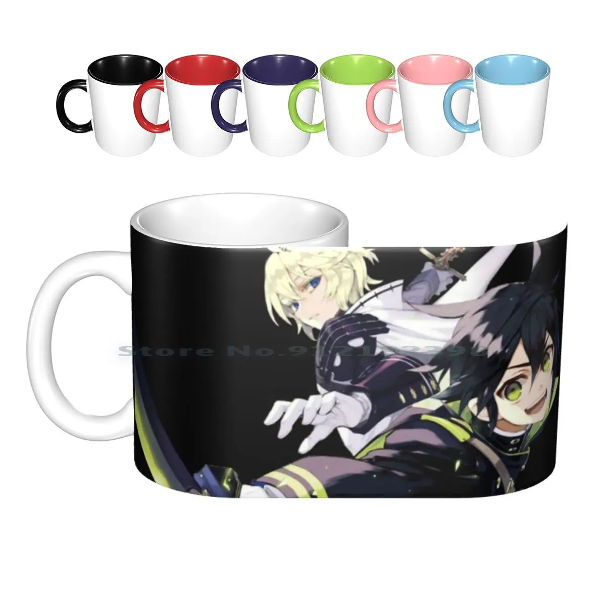 

Seraph Of The End Ceramic Mugs Coffee Cups Milk Tea Mug Seraph Of The End Owari No Serafu Seraph Of The End Vampire Reign