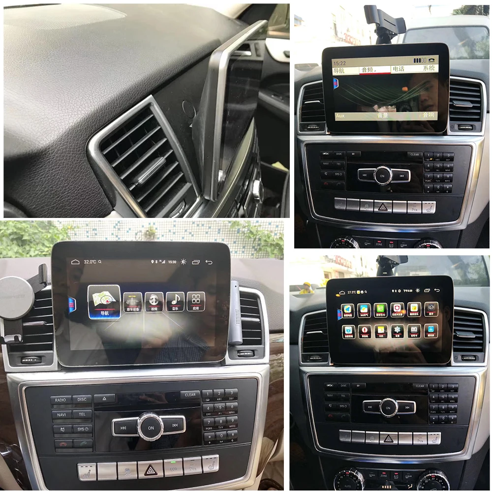 ZJCGO автомобильный мультимедийный плеер стерео GPS Радио Навигация Android экран для