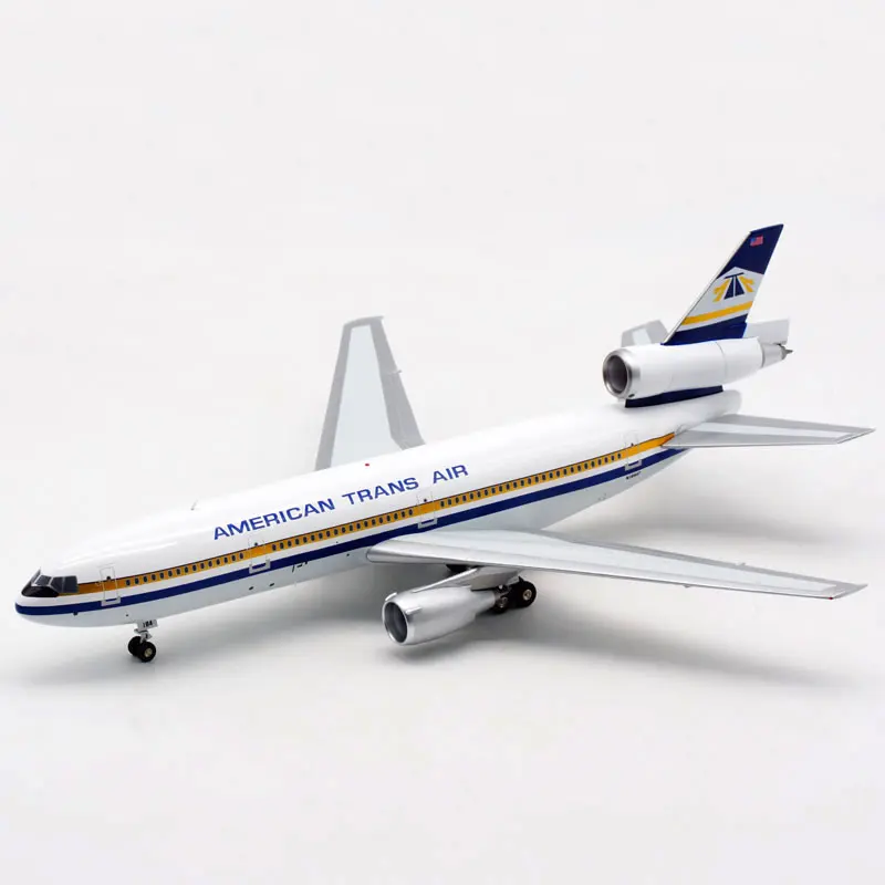 1:200 дугласова DC-10-40 N184AT Американский Trans эйр литья под давлением модель самолета