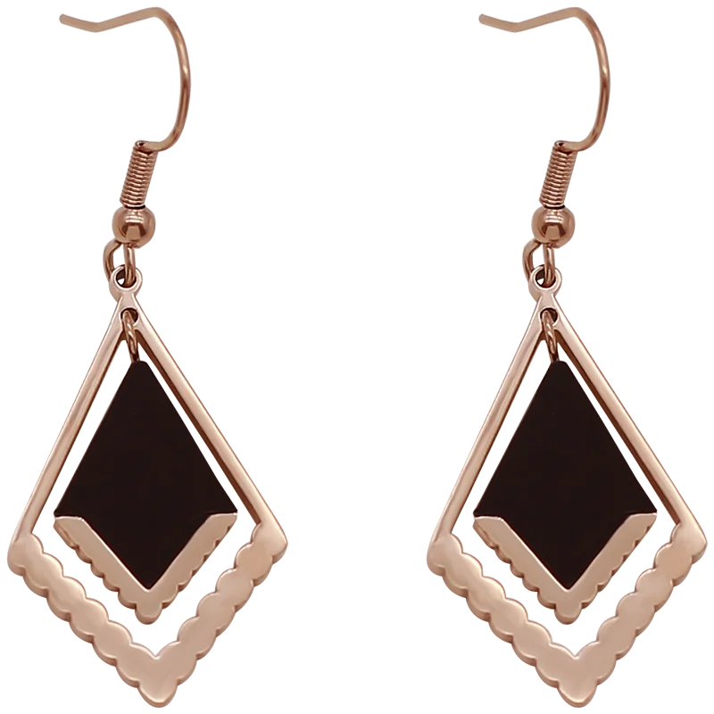

New Korean Statement Drop Earrings for Women Fashion Vintage Geometric Acrylic Dangle Hanging Earring Jewelry Wedding Accessorie
