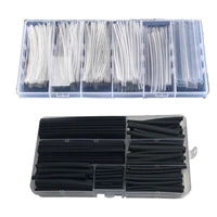 heat shrink tube kit shrinking assorted insulation sleeving electrical wire termoretractil polyolefin heat shrink tubing cable