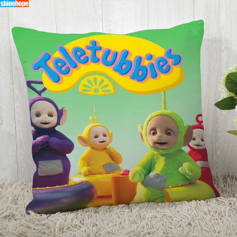 

Teletubbies Pillow Cover Customize Pillowcase Modern Home Decorative Pillow Case For Living Room 45X45cm A2020.7.2