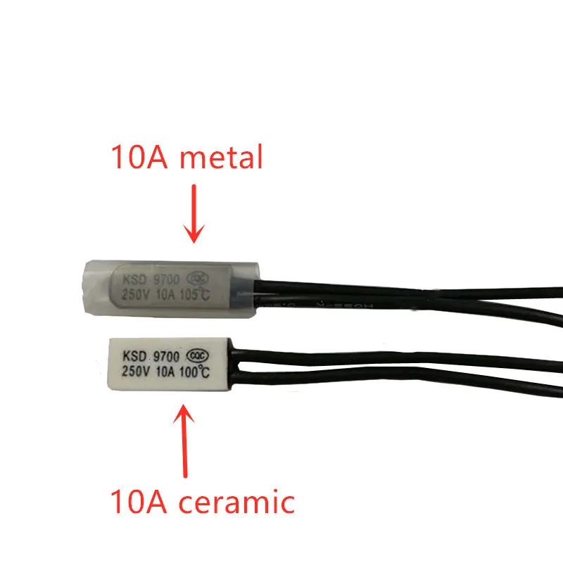 Термальность протектор Температура переключатель управления KSD9700 40 градусов ~ 150