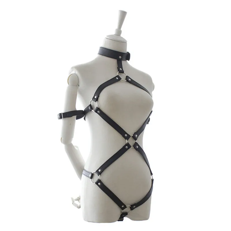 Куколка эротическое женское пикантное белье из кожи Регулируемый Открытый бюстгальтер секс одежда костюм интимные товары для взрослых БДСМ секс игры